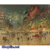 Tranh sơn dầu nước ngoài ấn tượng